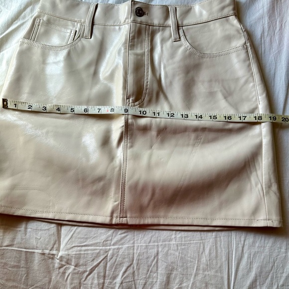 Madewell Faux Leather Mini Skirt - Picture 11 of 12
